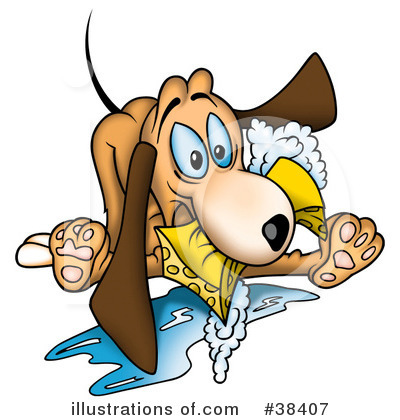 Royalty-Free (RF) Dog Clipart Illustration by dero - Stock Sample #38407