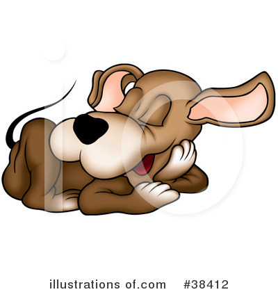 Royalty-Free (RF) Dog Clipart Illustration by dero - Stock Sample #38412