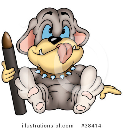 Royalty-Free (RF) Dog Clipart Illustration by dero - Stock Sample #38414