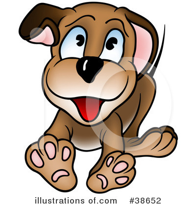 Royalty-Free (RF) Dog Clipart Illustration by dero - Stock Sample #38652
