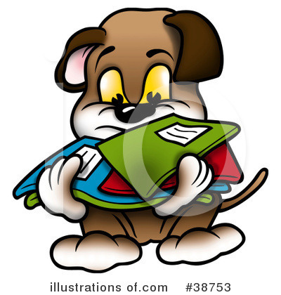 Royalty-Free (RF) Dog Clipart Illustration by dero - Stock Sample #38753