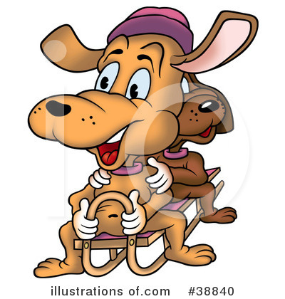 Royalty-Free (RF) Dog Clipart Illustration by dero - Stock Sample #38840