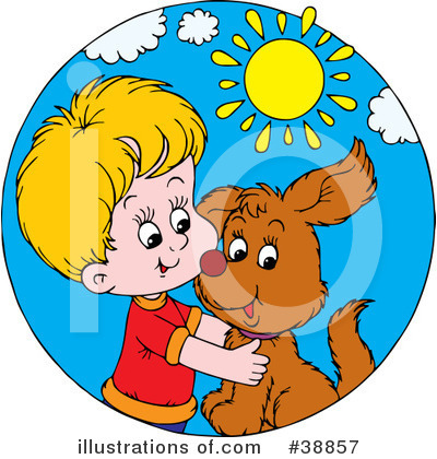 Royalty-Free (RF) Dog Clipart Illustration by Alex Bannykh - Stock Sample #38857