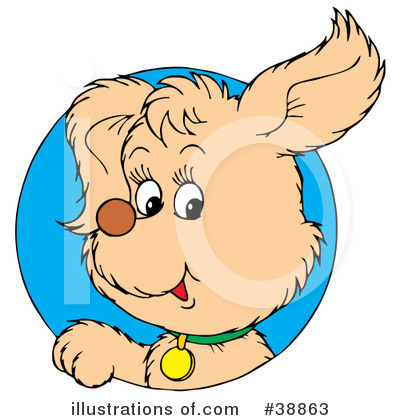 Royalty-Free (RF) Dog Clipart Illustration by Alex Bannykh - Stock Sample #38863