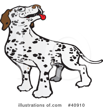 Royalty-Free (RF) Dog Clipart Illustration by Snowy - Stock Sample #40910