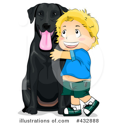 Royalty-Free (RF) Dog Clipart Illustration by BNP Design Studio - Stock Sample #432888