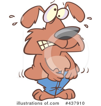 Royalty-Free (RF) Dog Clipart Illustration by toonaday - Stock Sample #437910