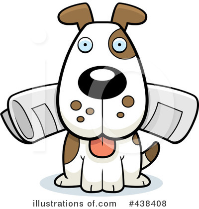 Royalty-Free (RF) Dog Clipart Illustration by Cory Thoman - Stock Sample #438408