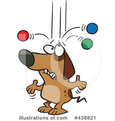 Royalty-Free (RF) Dog Clipart Illustration by toonaday - Stock Sample #438821