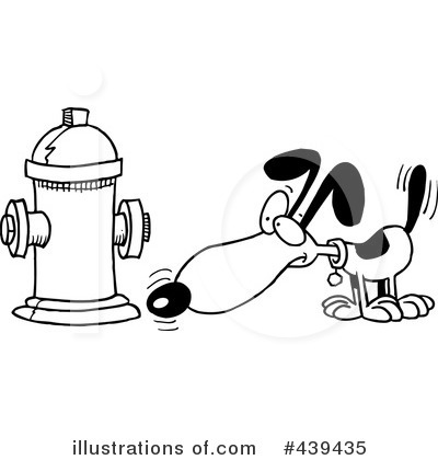 Royalty-Free (RF) Dog Clipart Illustration by toonaday - Stock Sample #439435