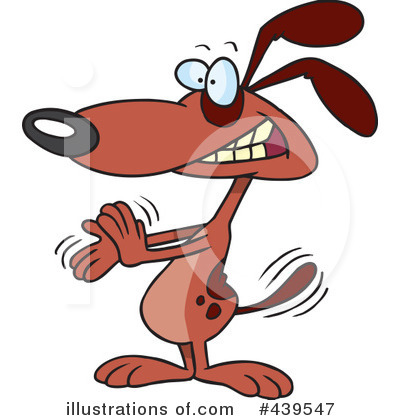 Royalty-Free (RF) Dog Clipart Illustration by toonaday - Stock Sample #439547