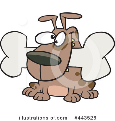 Royalty-Free (RF) Dog Clipart Illustration by toonaday - Stock Sample #443528