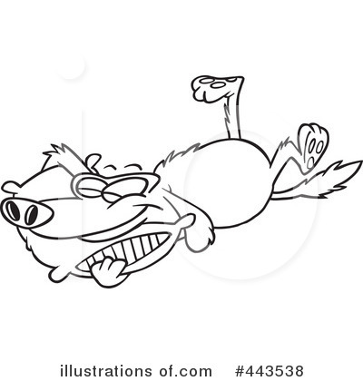 Royalty-Free (RF) Dog Clipart Illustration by toonaday - Stock Sample #443538