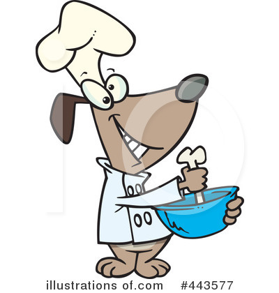 Royalty-Free (RF) Dog Clipart Illustration by toonaday - Stock Sample #443577