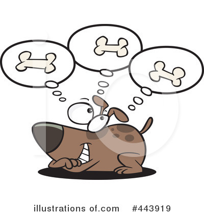 Royalty-Free (RF) Dog Clipart Illustration by toonaday - Stock Sample #443919