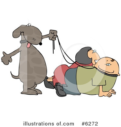 Royalty-Free (RF) Dog Clipart Illustration by djart - Stock Sample #6272