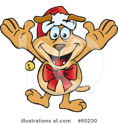 Royalty-Free (RF) Dog Clipart Illustration by Dennis Holmes Designs - Stock Sample #65230