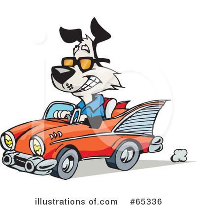 Royalty-Free (RF) Dog Clipart Illustration by Dennis Holmes Designs - Stock Sample #65336