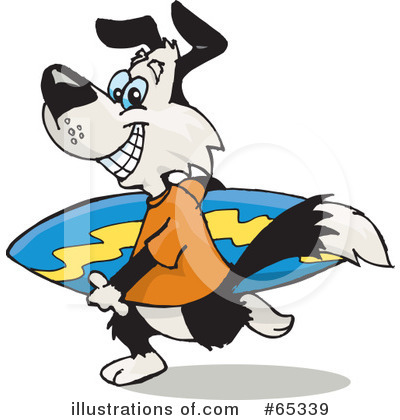 Royalty-Free (RF) Dog Clipart Illustration by Dennis Holmes Designs - Stock Sample #65339