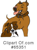 Dog Clipart #65351 by Dennis Holmes Designs