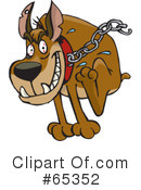 Dog Clipart #65352 by Dennis Holmes Designs