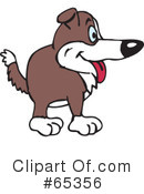 Dog Clipart #65356 by Dennis Holmes Designs