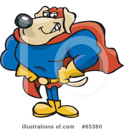Superhero Clipart #65360 by Dennis Holmes Designs