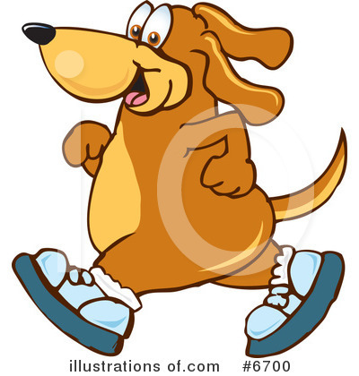 Royalty-Free (RF) Dog Clipart Illustration by Mascot Junction - Stock Sample #6700