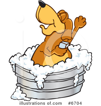 Royalty-Free (RF) Dog Clipart Illustration by Mascot Junction - Stock Sample #6704