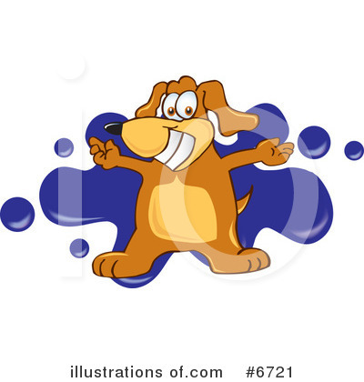 Royalty-Free (RF) Dog Clipart Illustration by Mascot Junction - Stock Sample #6721