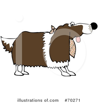 Royalty-Free (RF) Dog Clipart Illustration by djart - Stock Sample #70271