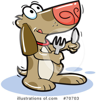 Royalty-Free (RF) Dog Clipart Illustration by jtoons - Stock Sample #70703