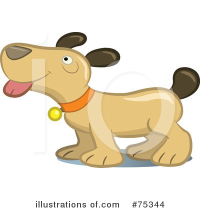 Royalty-Free (RF) Dog Clipart Illustration by Frisko - Stock Sample #75344