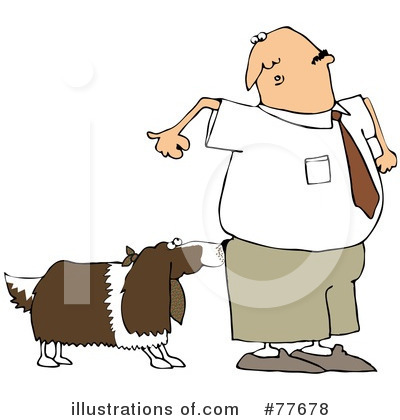 Royalty-Free (RF) Dog Clipart Illustration by djart - Stock Sample #77678