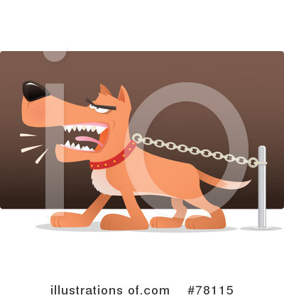 Royalty-Free (RF) Dog Clipart Illustration by Qiun - Stock Sample #78115