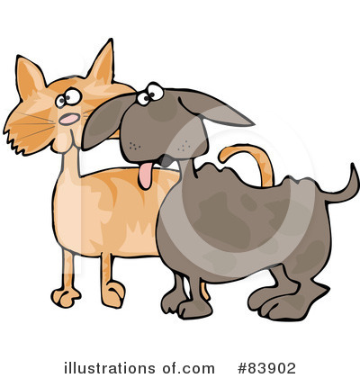 Royalty-Free (RF) Dog Clipart Illustration by djart - Stock Sample #83902