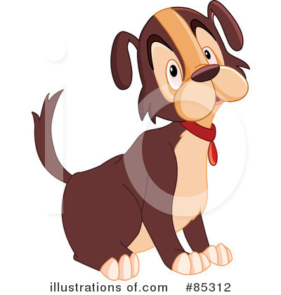 Royalty-Free (RF) Dog Clipart Illustration by yayayoyo - Stock Sample #85312