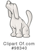 Dog Clipart #98340 by Leo Blanchette