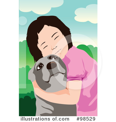 Royalty-Free (RF) Dog Clipart Illustration by mayawizard101 - Stock Sample #98529