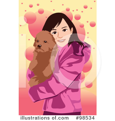 Royalty-Free (RF) Dog Clipart Illustration by mayawizard101 - Stock Sample #98534