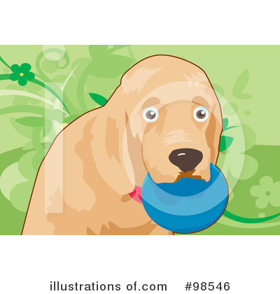 Royalty-Free (RF) Dog Clipart Illustration by mayawizard101 - Stock Sample #98546