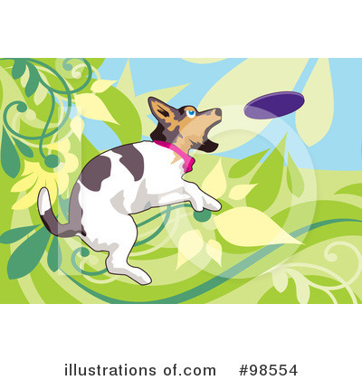 Royalty-Free (RF) Dog Clipart Illustration by mayawizard101 - Stock Sample #98554