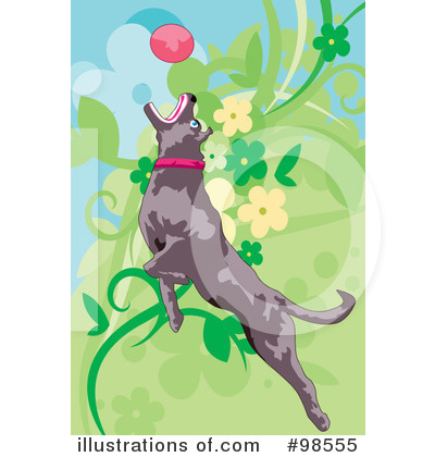 Royalty-Free (RF) Dog Clipart Illustration by mayawizard101 - Stock Sample #98555