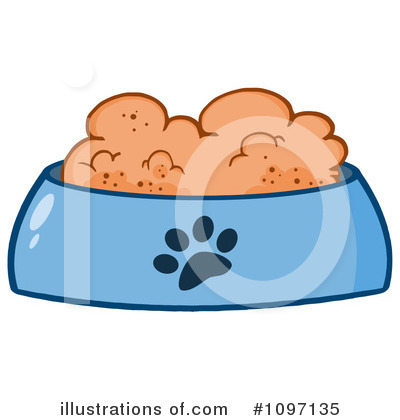 Dog Bowl Clipart #1097135 by Hit Toon