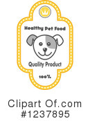 Dog Food Clipart #1237895 by Vector Tradition SM