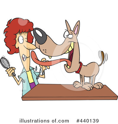 Dog Grooming Clipart #440139 by toonaday