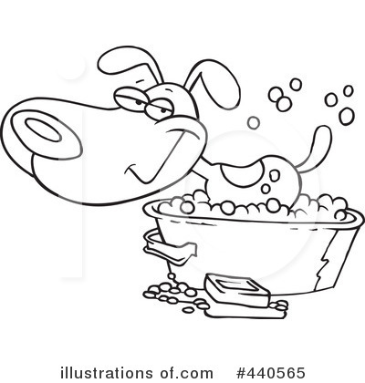 Bathing Clipart #440565 by toonaday