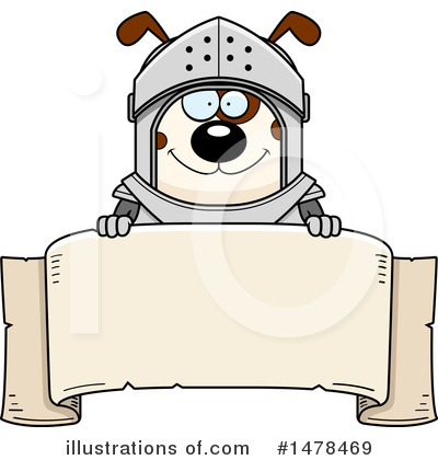 Royalty-Free (RF) Dog Knight Clipart Illustration by Cory Thoman - Stock Sample #1478469