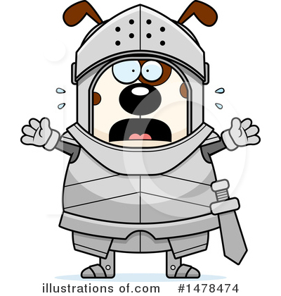 Royalty-Free (RF) Dog Knight Clipart Illustration by Cory Thoman - Stock Sample #1478474