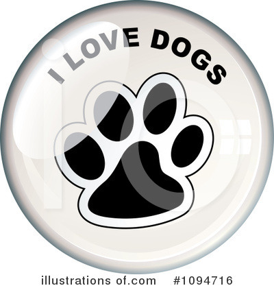 Royalty-Free (RF) Dogs Clipart Illustration by michaeltravers - Stock Sample #1094716